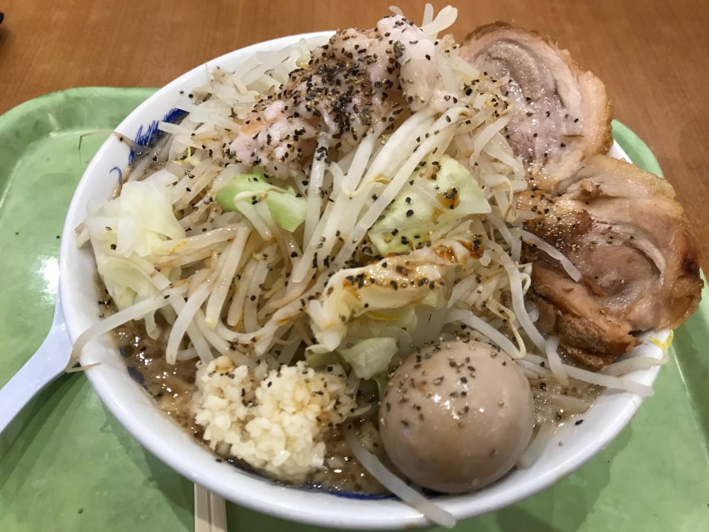 らーめんレビュー ジャンクガレッジと言うまぜそば 越谷レイクタウン