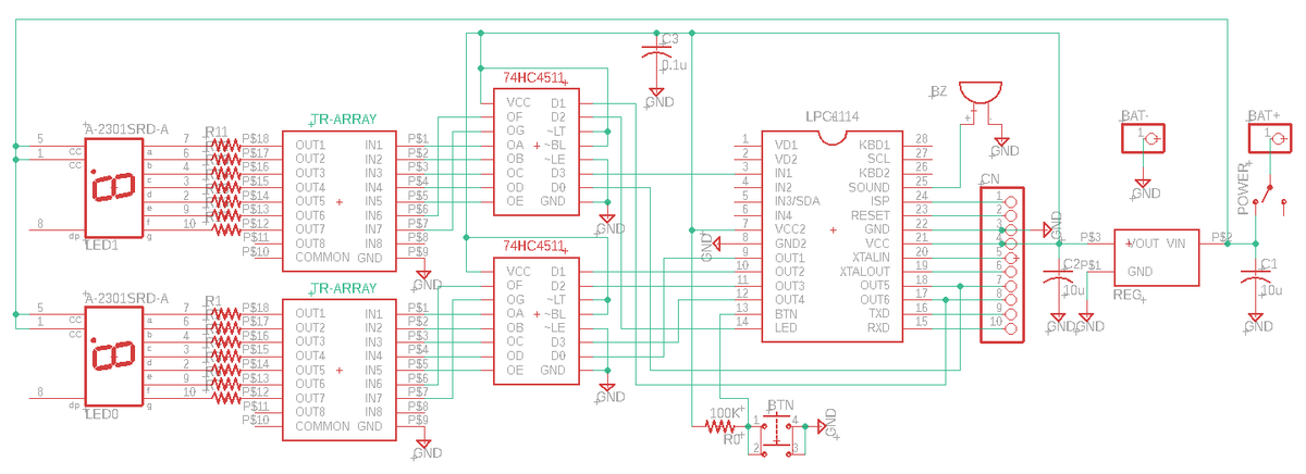 【命の展開図No.7】 ビンゴマシンPCB - SHIROのIchigoJam日記