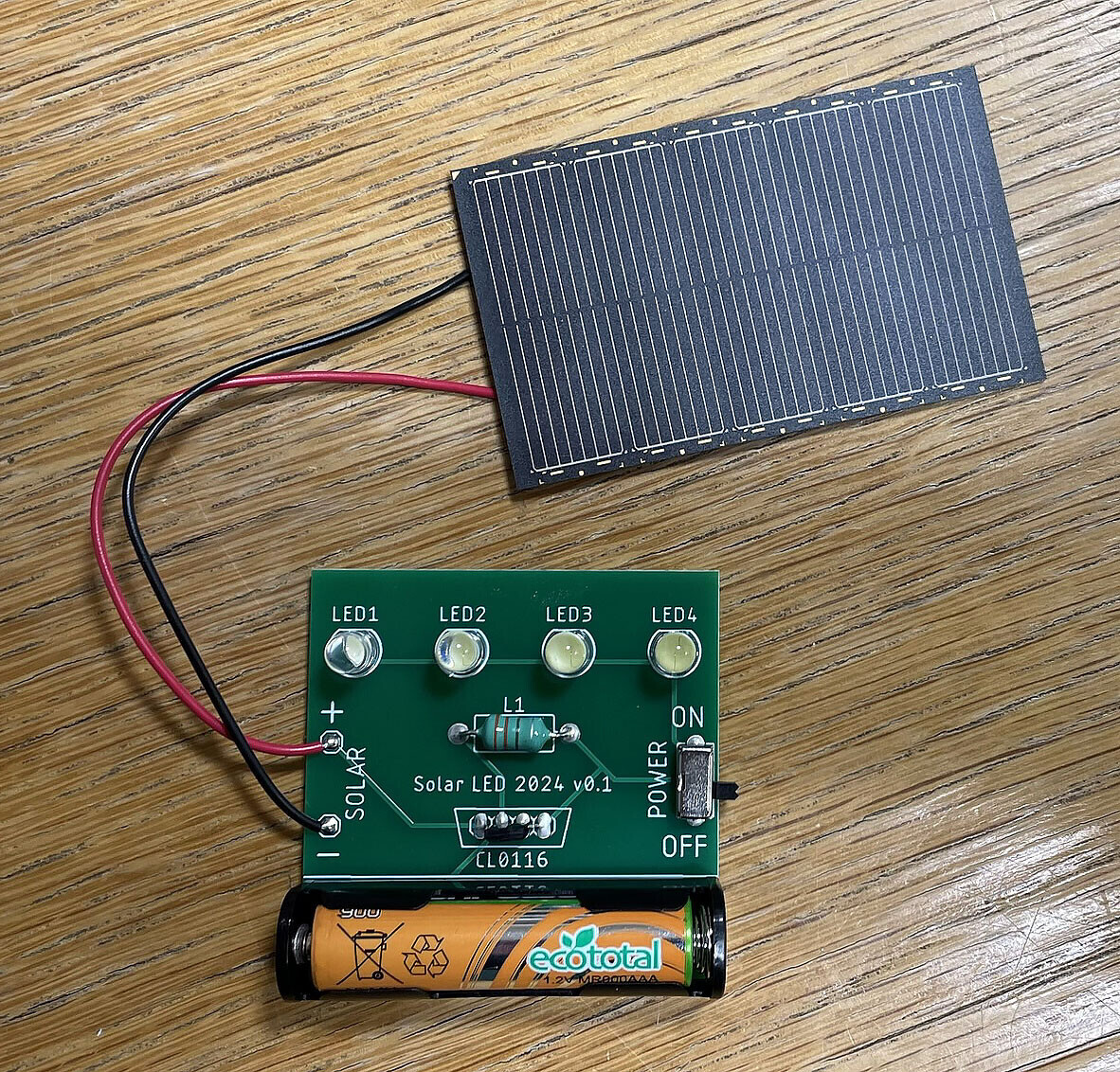 ソーラーLEDライト2024 - SHIROのIchigoJam日記