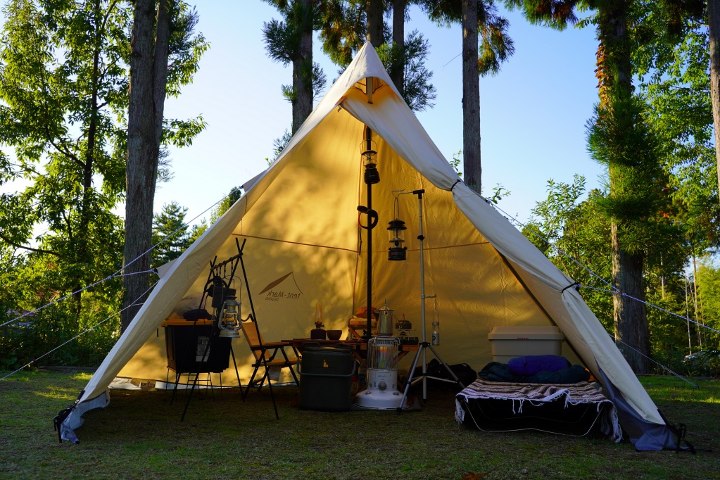 使わなくなったキャンプ道具たち