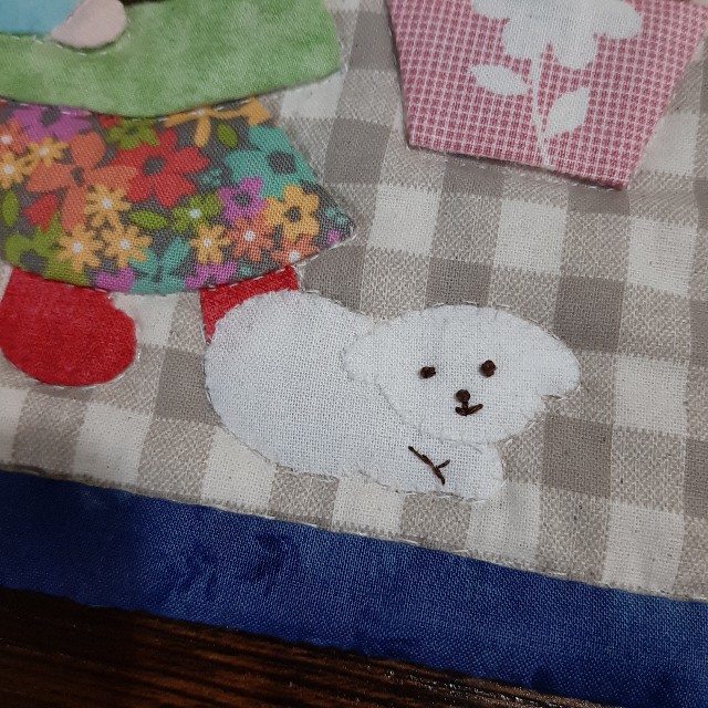 サンボンネット・スーの楽しい毎日をつづるアップリケキルト 187