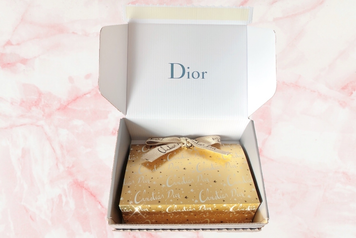 Dior ギフトラッピング dior メッセージカード 確認 ディオール リップ