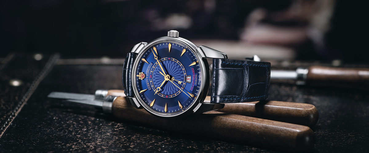 クエルボ・イ・ソブリノス プロミネンテ 自動巻き 1124 メンズ 腕時計 美品 新作入荷，低価 クエルボ・イ・ソブリノス プロミネンテ 自動巻き 1124