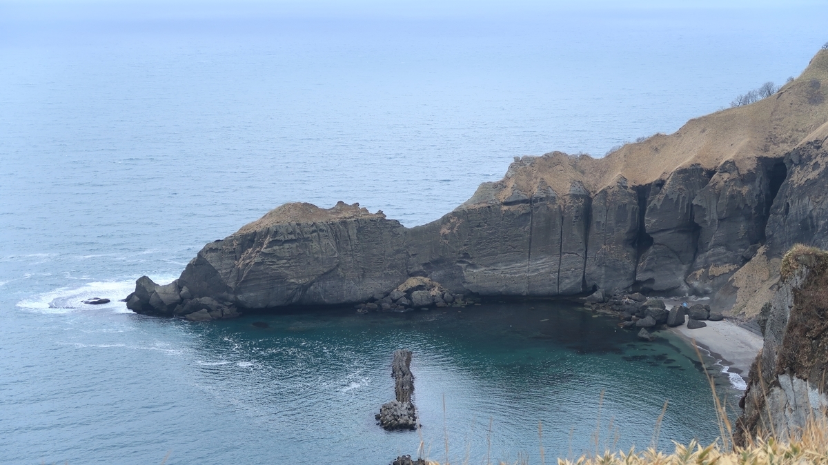 室蘭市 ひっそりと海を見つめる亀岩 北海道ミテミル イッテミル 北海道観光スポット巡り旅