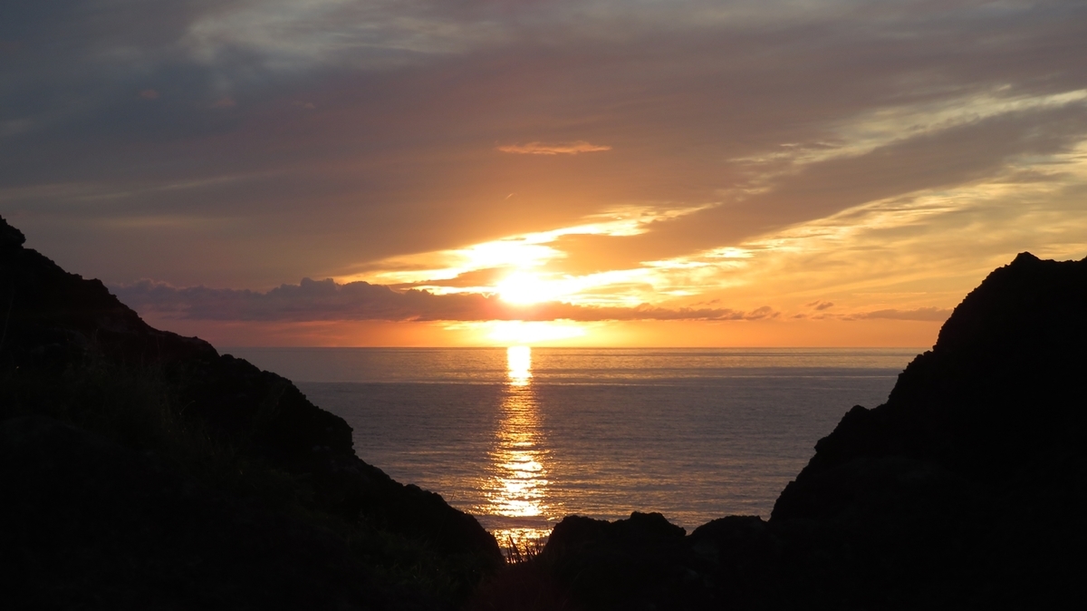 江差町 夕焼け空の鴎島散策 北海道ミテミル イッテミル 北海道観光スポット巡り旅