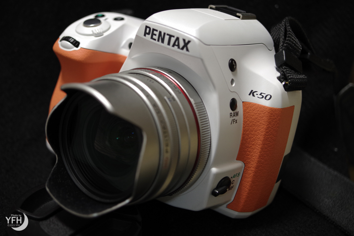 PENTAX K-50 ホワイト×オレンジの件 - シロナガス／星景写真と科学本の