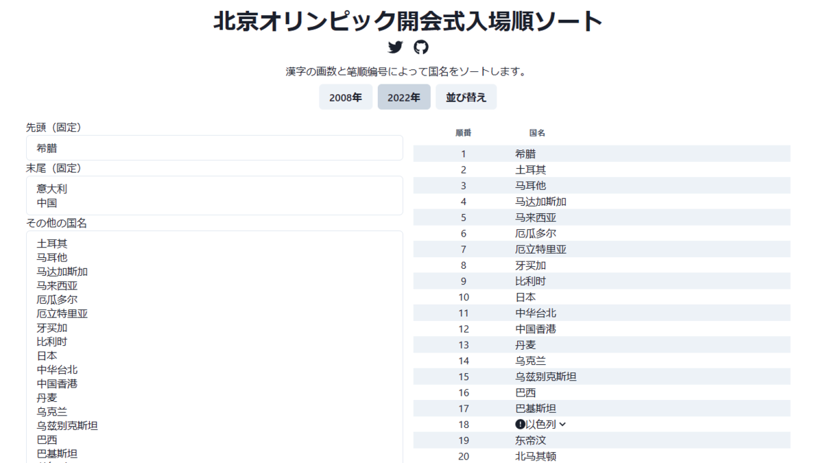 アプリのスクリーンショット