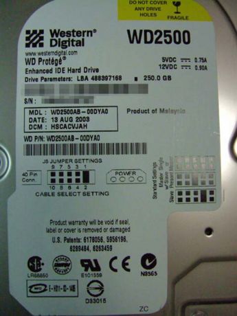 Western Digital WD2500AB