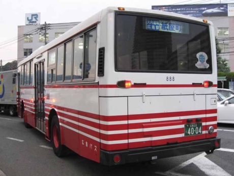 個別「[広島バス]【広島22く40-04】888」の写真、画像 - バス
