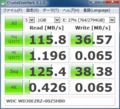 CrystalDiskMark 5.1.0 WDC WD30EZRZ-00Z5HB0