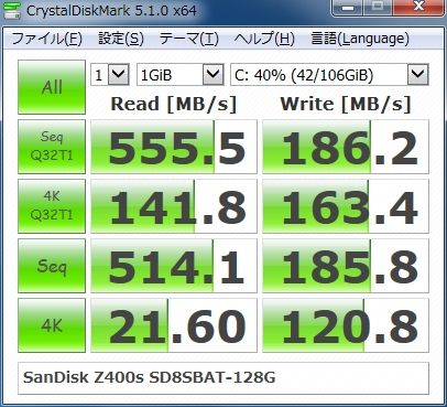 SanDisk Z400s SD8SBAT-128G