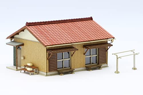 鉄道模型Ｎゲージストラクチャーペーパーキット_小型平屋住宅B