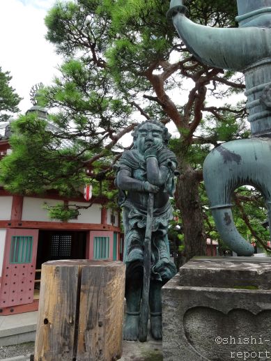 制多迦童子像