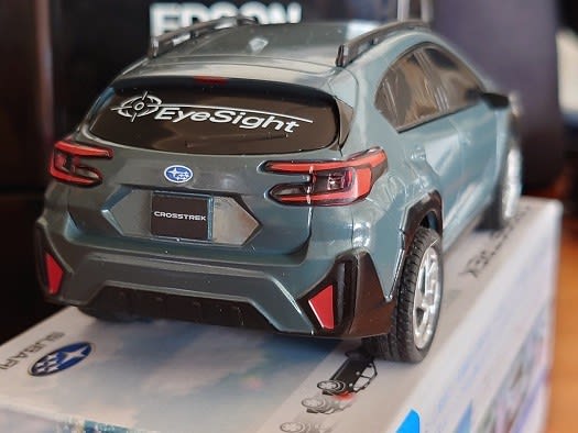 スバル ぶつからないミニカー　XV クロストレック 2個セット ☆非売品ミニカー☆スバル クロストレック ぶつからない⁉ミニカー アイ