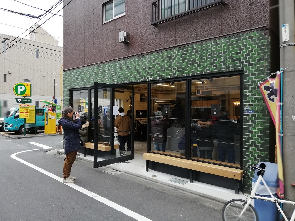 本所にできた新店舗（LEAVES COFFEE ROASTERS）