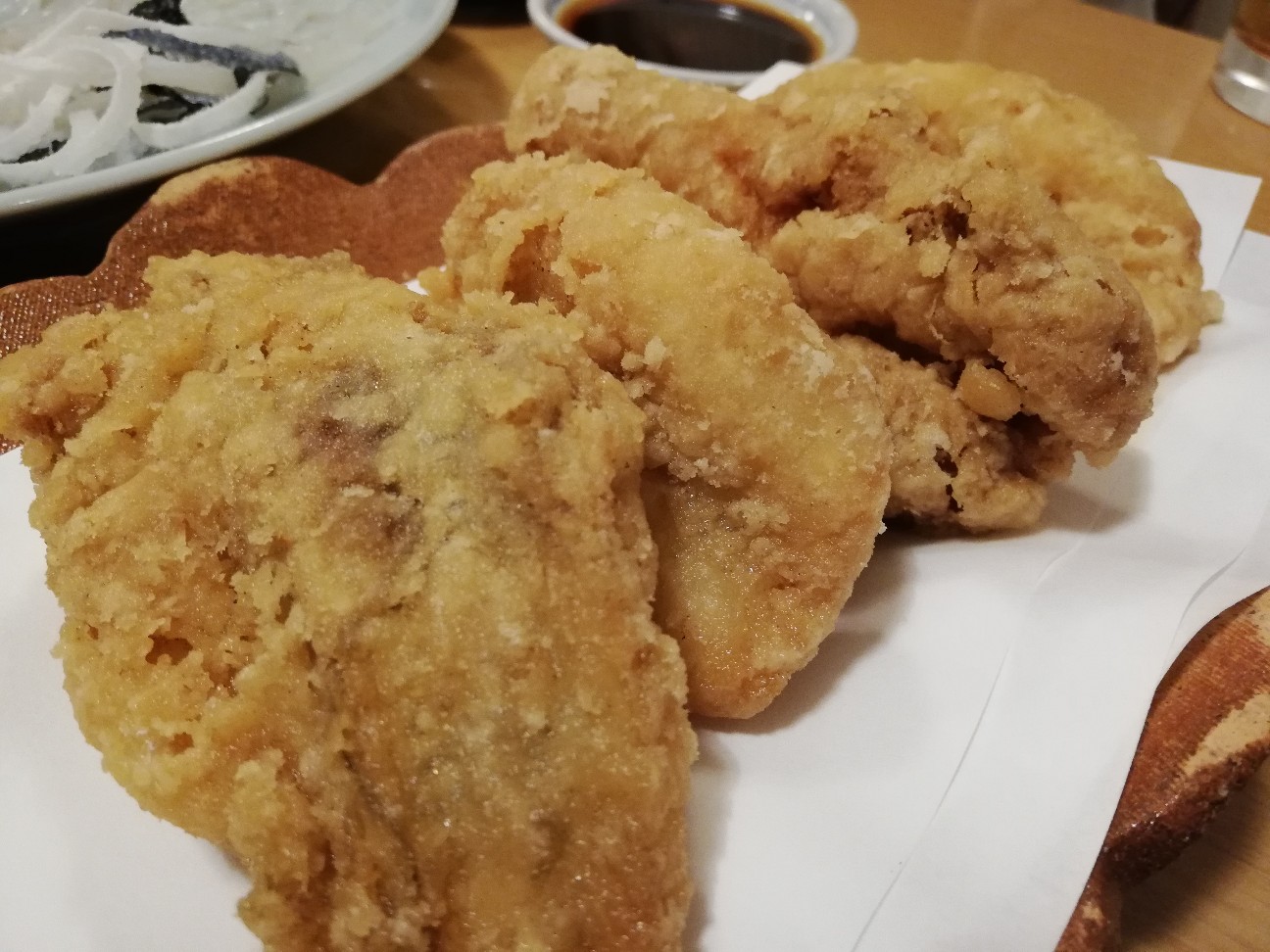 ふぐの唐揚げ