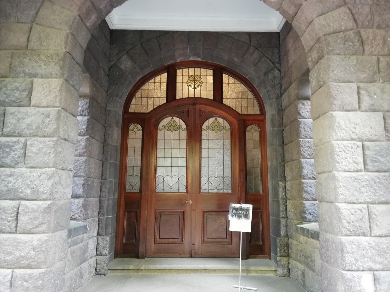 貸切の場合は立ち入りできない洋館 旧古河庭園