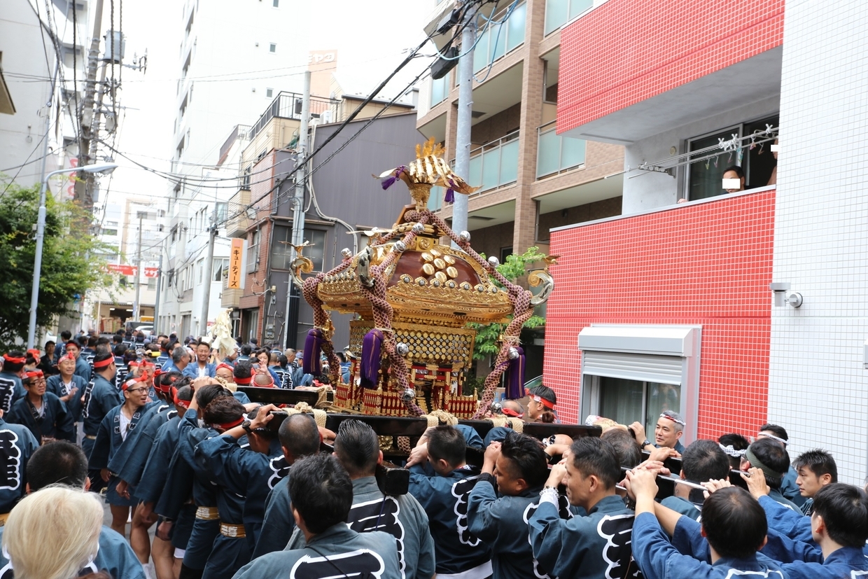 町会神輿渡御