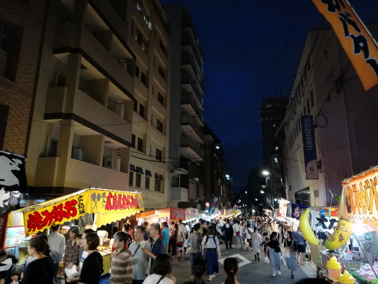 お祭りの屋台