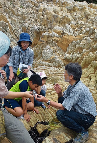 18年7月14日 16日三陸現地講座 石巻 牡鹿半島 雄勝 2 牡鹿半島の観察 山の自然学クラブ 事務局ブログ