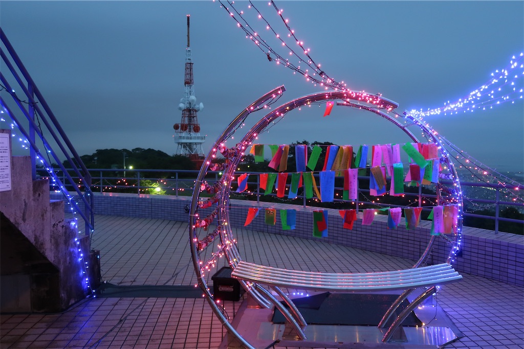 湘南ひらつか七夕まつり21は中止だけど湘南平イルミネーション 紅谷町まちかど広場で七夕気分が味わえますよ 湘５ 湘南の旅人