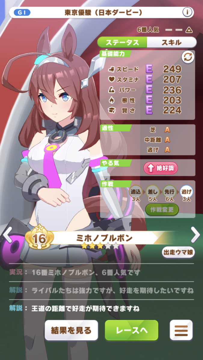 ウマ娘攻略日記㊽ レースでは最強！でもスイーツには勝てなかったよ