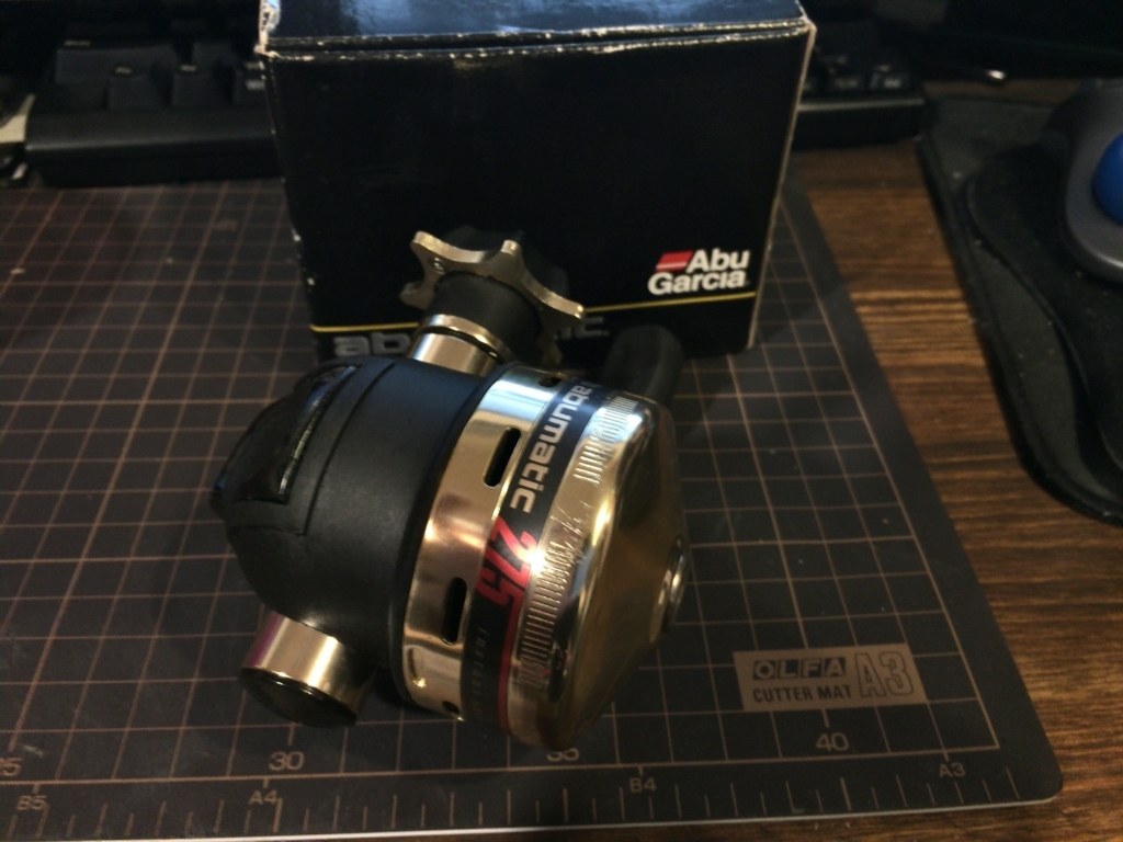 Abumatic275を購入！早速分解してみました。その1 - 空飛ぶハシビロコウ