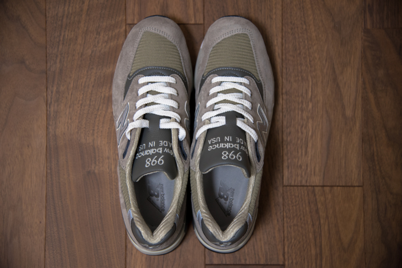 ニューバランスM998 GYを買ったので履き心地やデザインと特徴や評価を