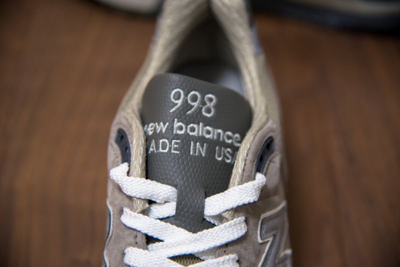 ニューバランスM998 GYを買ったので履き心地やデザインと特徴や評価を