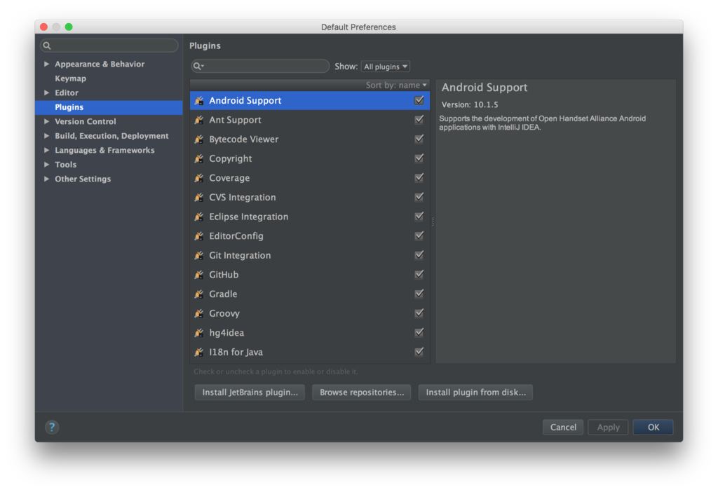 Mac の IntelliJ IDEA で Ceylon の Hello world - shogonir blog