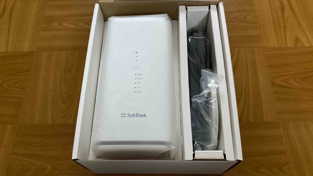 【美品】Softbank Air 5G ターミナル5  + おうちのでんわ