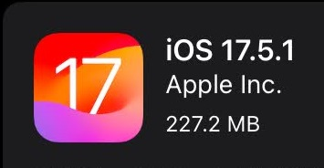 iPhone SE（第2世代）をiOS17.5.1にアップデート、写真ライブラリの