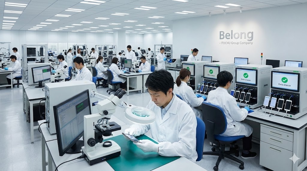 運営元Belongのにこスマは信頼性が抜群