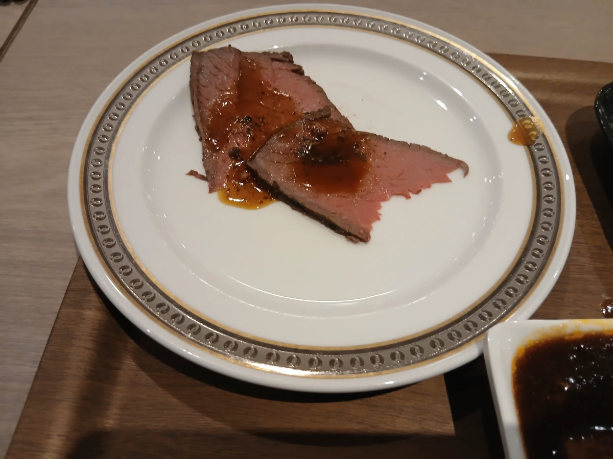エピナール那須のローストビーフ