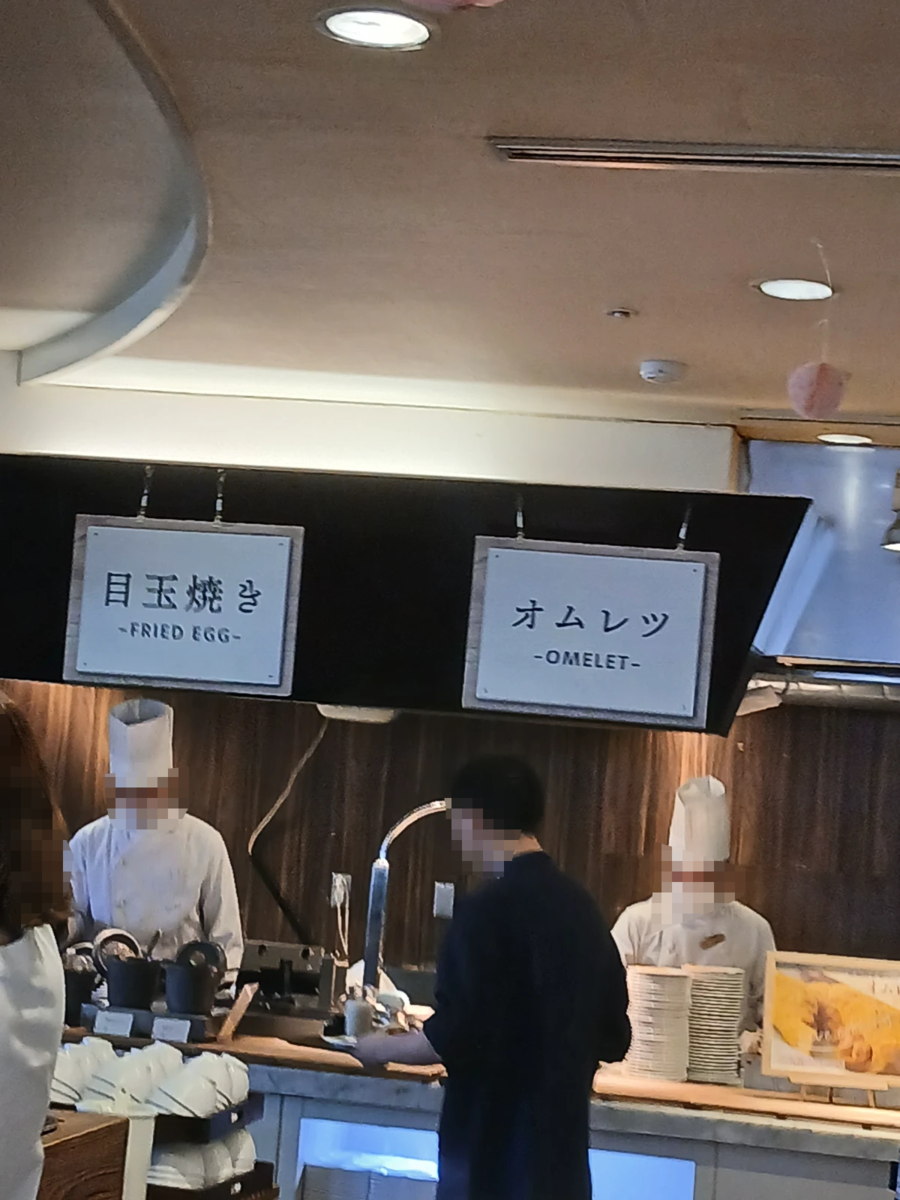 エピナールの朝食会場