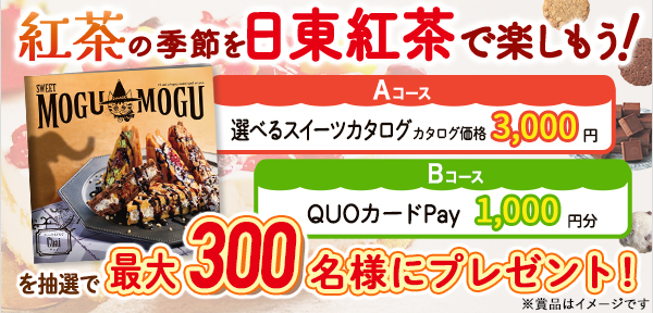 日東紅茶 紅茶の季節を日東紅茶で楽しもう!プレゼントキャンペーン