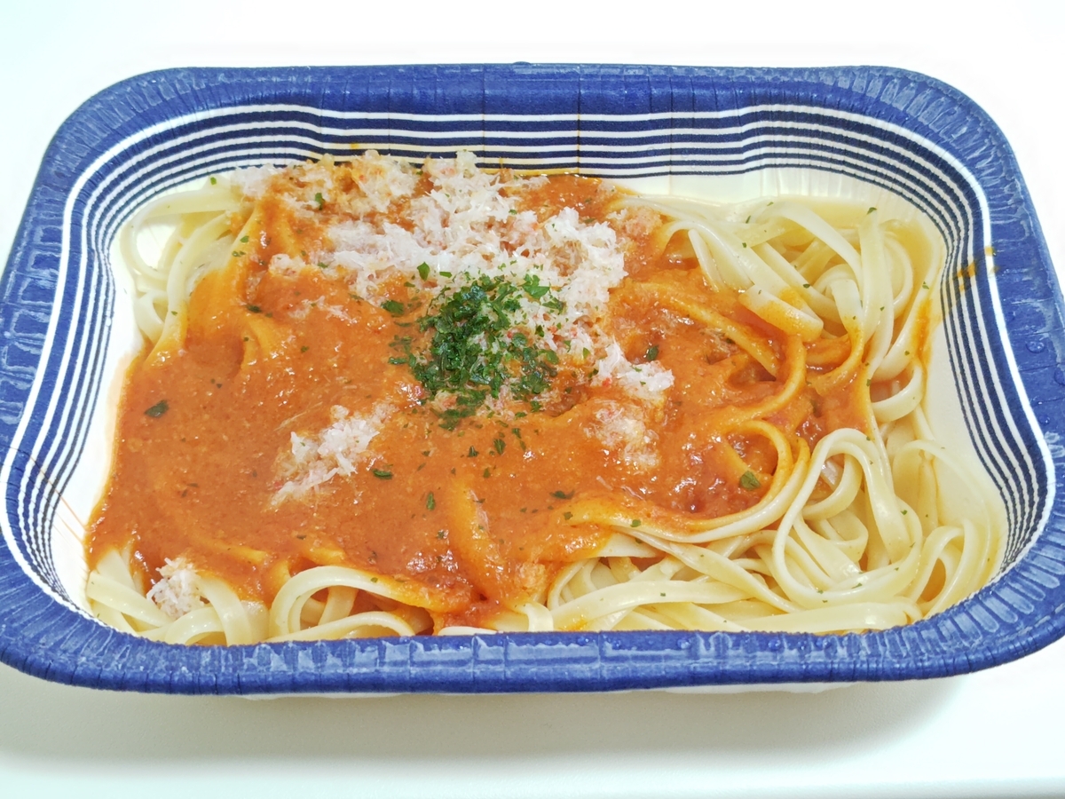 ニップン「オーマイプレミアム 至極の蟹トマトクリーム」