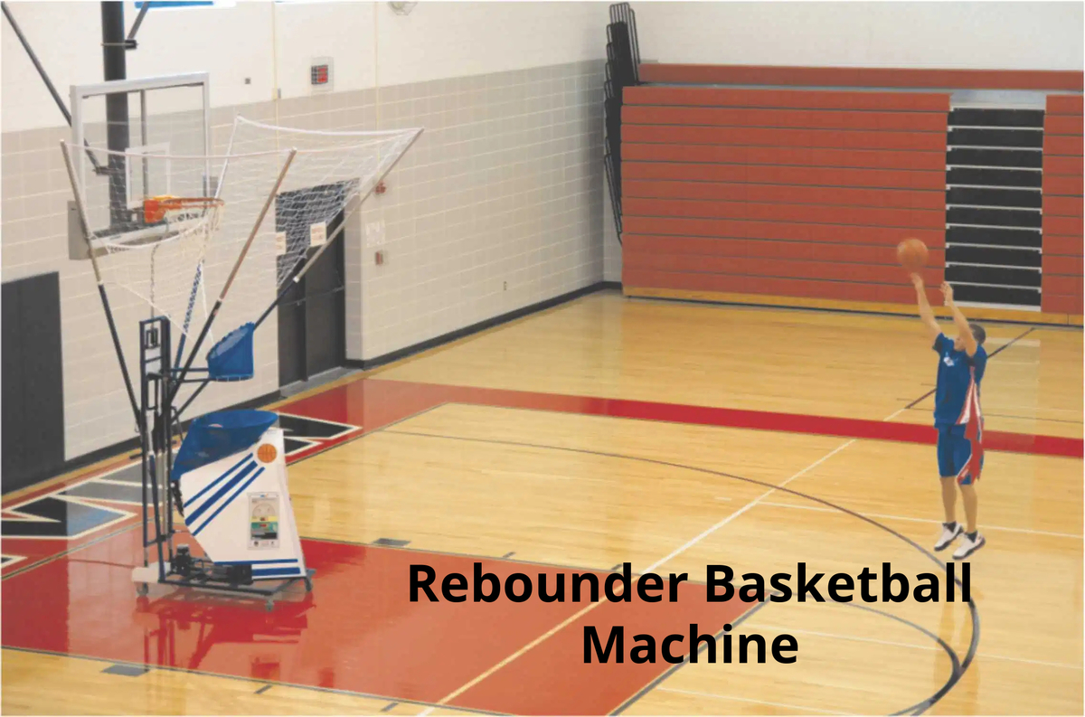rebounder basketball machine