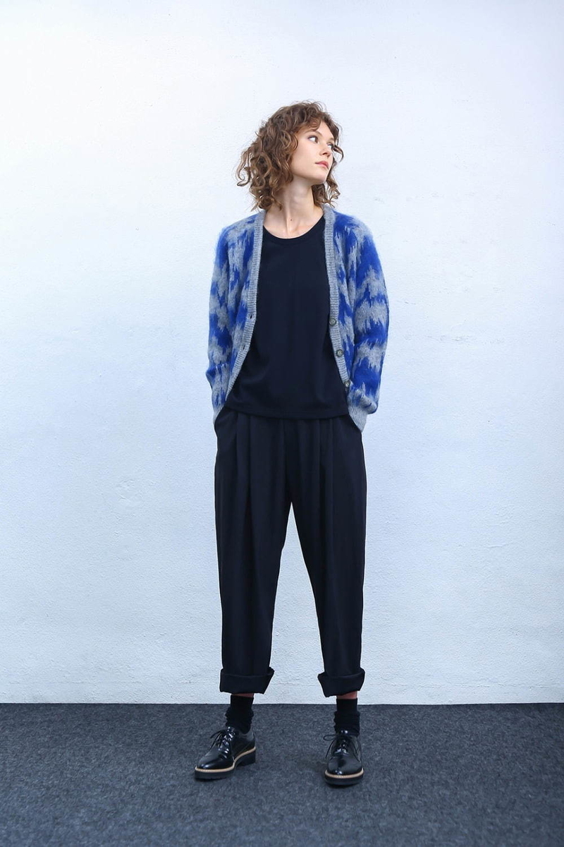 ☆マーミン☆ 値下丸山靖代さんブランドBluene ブルーネ　ニットベスト Bluene (ブルーネ)」の作る、ニット。 - anouk shop blog
