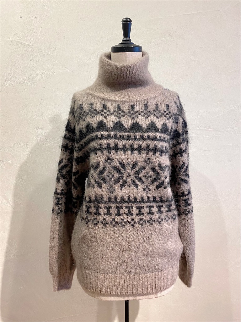 ☆マーミン☆ 値下丸山靖代さんブランドBluene ブルーネ　ニットベスト Bluene (ブルーネ)」の作る、ニット。 - anouk shop blog