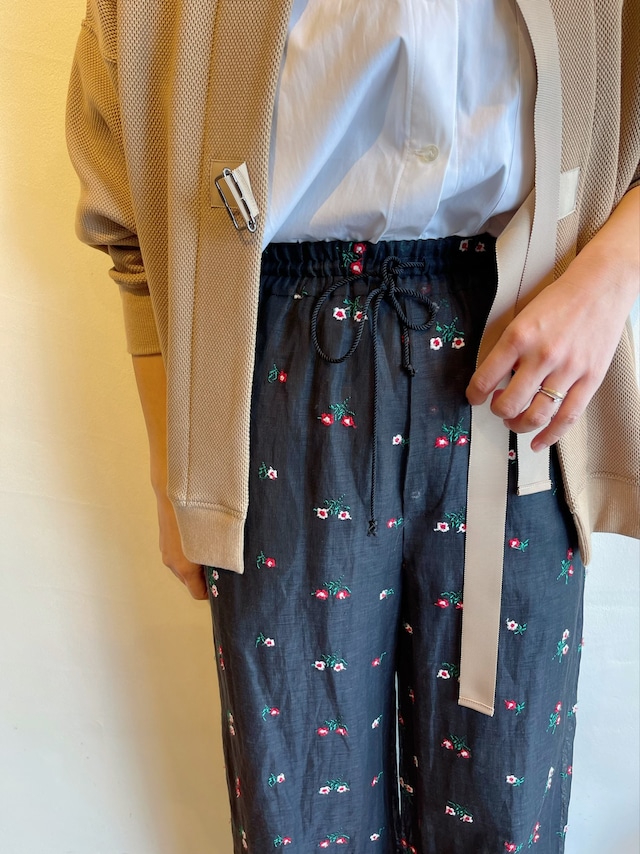 TICCA / フラワーエンブロイダリーパンツ - anouk shop blog