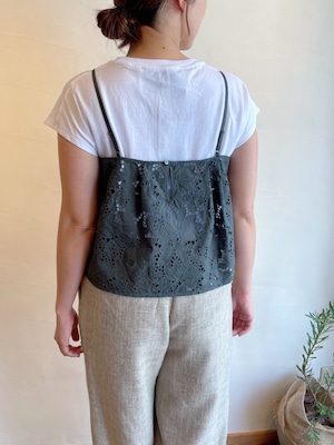 TICCA ティッカ　フラワーレース2WAYキャミソール／TBES-111 Spick＆Span（スピック アンド スパン） シャツ ブラウス 「TICCA