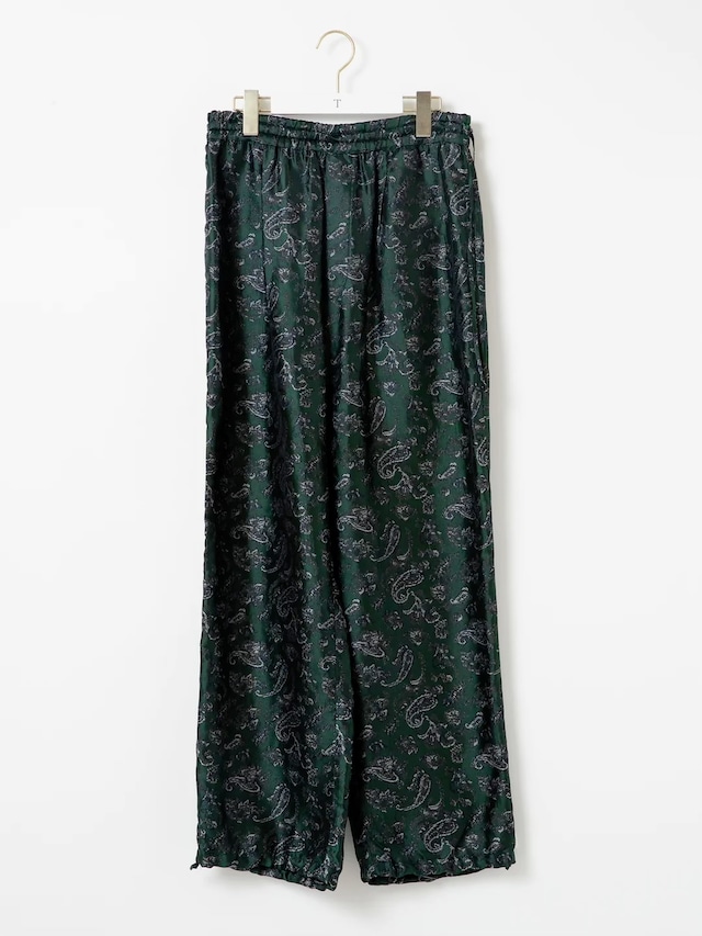 定価26,400円 TICCA キュプラ ジャガード パンツ ペイズリー柄 v_422583_00.jpg?$500$