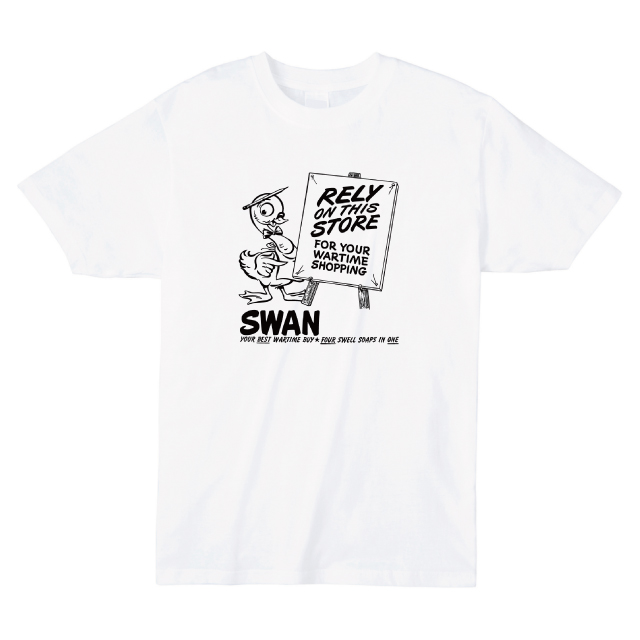 SWAN-RELY プリントTシャツ SWAN-RELY プリントTシャツ