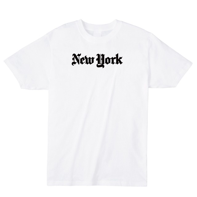 ニューヨークロゴ プリントTシャツ ニューヨークロゴ プリントTシャツ