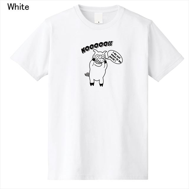 ブタプリントTシャツ