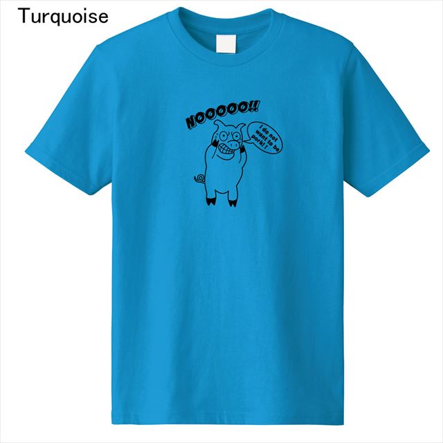 ブタプリントTシャツ