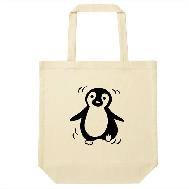 ペンギンプリントTシャツ コットントートバック付き