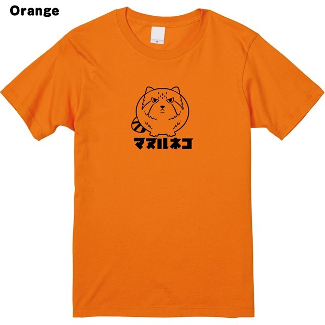 マヌルネコプリントTシャツ