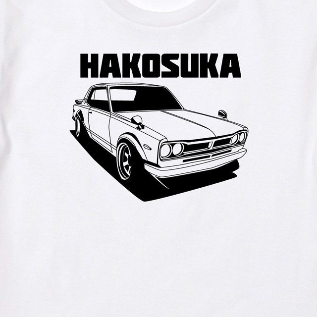 HAKOSUKAロゴプリントTシャツ